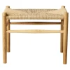 FDB Møbler J83 stool, lacquered oak