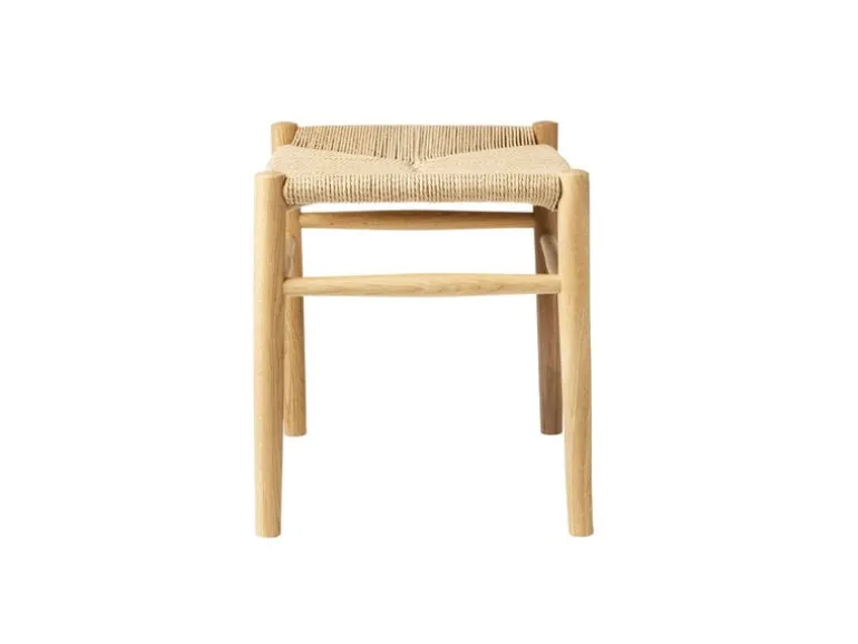 FDB Møbler J83 stool, lacquered oak