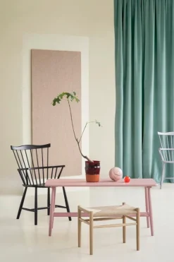 FDB Møbler J83 stool, lacquered oak