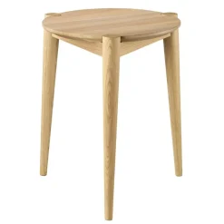 FDB Møbler J160 stool, lacquered oak