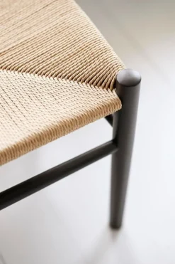 FDB Møbler J83B bench, black - natural