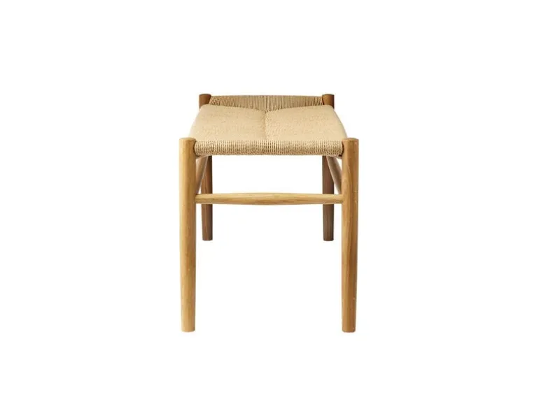 FDB Møbler J83B bench, lacquered oak