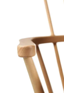FDB Møbler J52B chair, lacquered beech