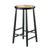 FDB Møbler J165C counter stool, 65 cm, black oak