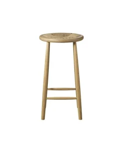 FDB Møbler J165C counter stool, 65 cm, natural oak
