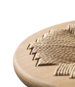 FDB Møbler J165C counter stool, 65 cm, natural oak