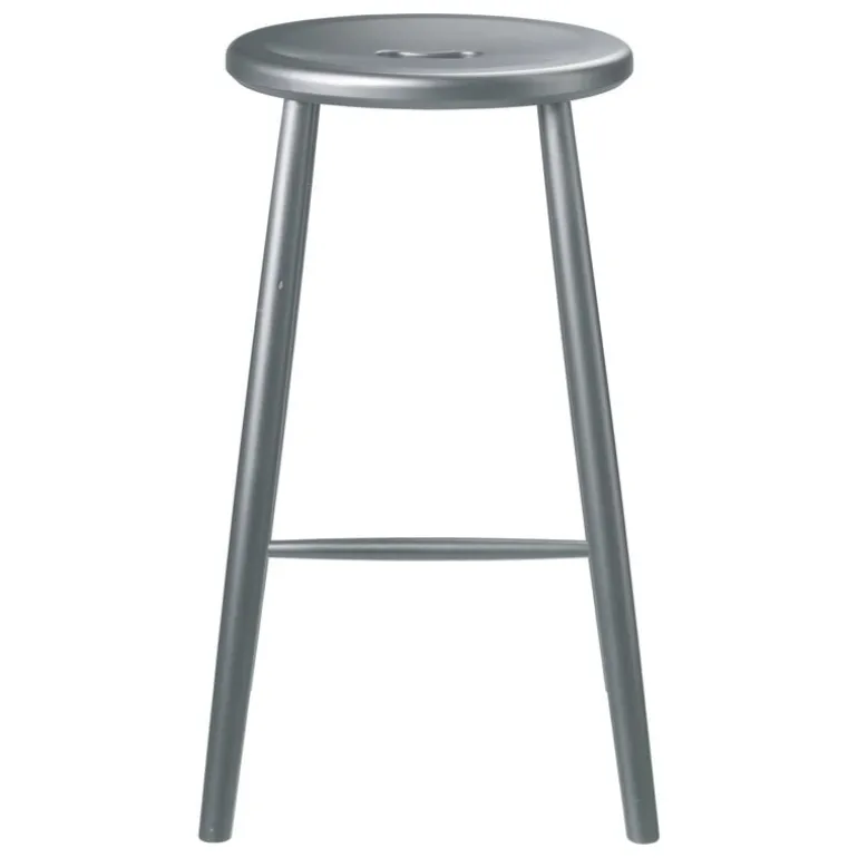 FDB Møbler J27C counter stool, 65 cm, grey beech