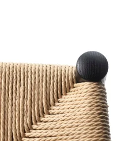 FDB Møbler J164C counter stool, 67 cm, black oak