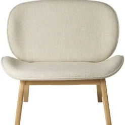 FDB Møbler L32 Suru lounge chair, oak - light beige