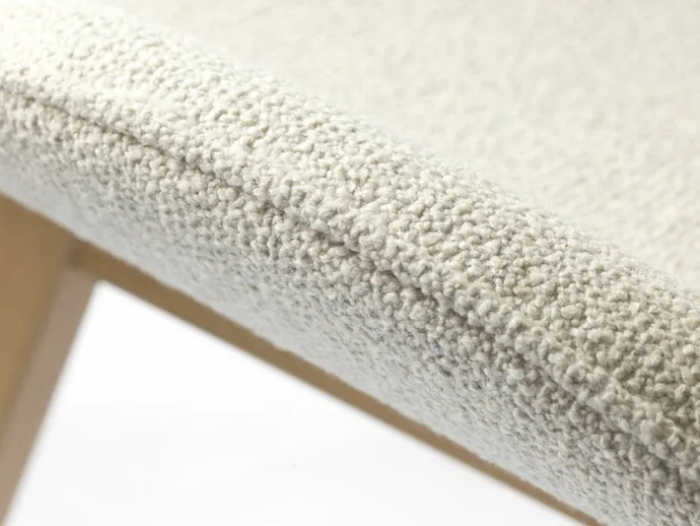 FDB Møbler L32 Suru lounge chair, oak - light beige