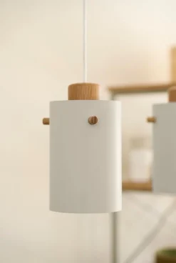 FDB Møbler U10 Asnaes pendant, silk grey