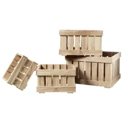FDB Møbler X1 apple box, size 3, oak