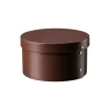 FDB Møbler X3 Drejo shaker box, 22 cm, chocolate brown
