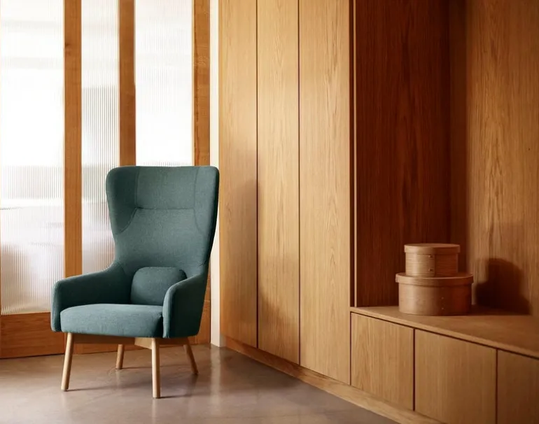 FDB Møbler X3 Drejo shaker box, 31 cm, oak veneer