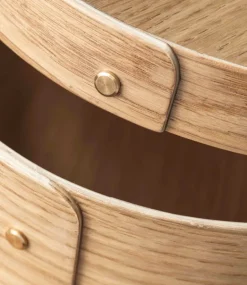 FDB Møbler X3 Drejo shaker box, 31 cm, oak veneer