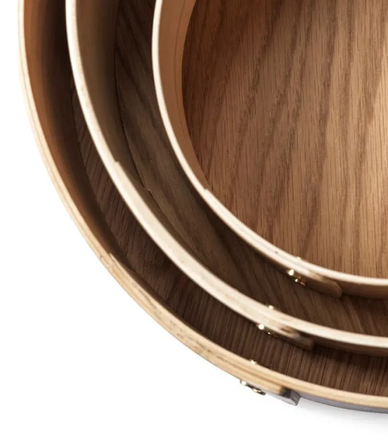 FDB Møbler X3 Drejo shaker box, 31 cm, oak veneer