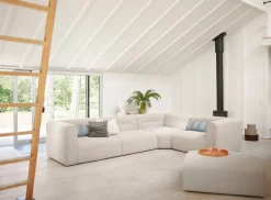 FDB Møbler X3 Drejo shaker box, 22 cm, grey beige