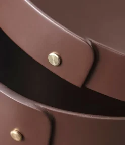 FDB Møbler X3 Drejo shaker boks, 42 cm, chocolate brown