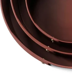 FDB Møbler X3 Drejo shaker box, 31 cm, oxide red