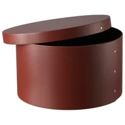 FDB Møbler X3 Drejo shaker box, 42 cm, oxide red