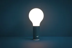 Fermob Aplô portable lamp H24, acapulco blue