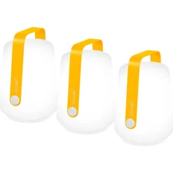 Fermob Balad lamp 12 cm, set of 3, honey