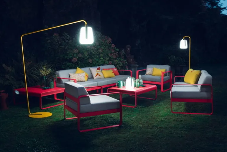 Fermob Balad lamp stand, offset, anthracite