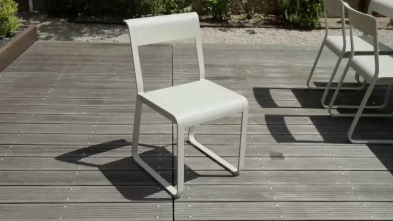 Fermob Bellevie chair, liquorice