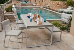 Fermob Bellevie chair, storm grey