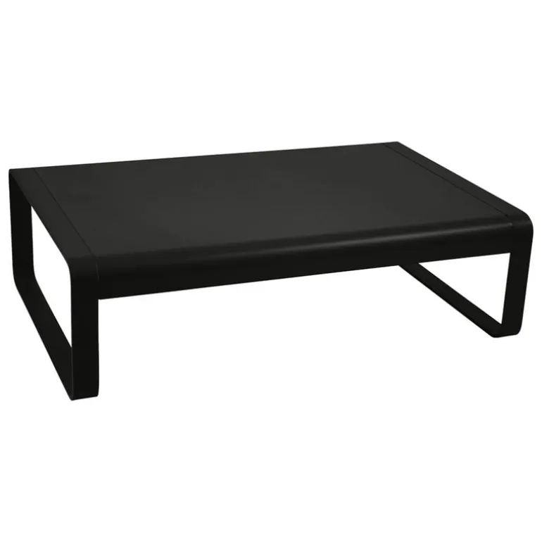Fermob Bellevie low table, liquorice