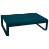 Fermob Bellevie low table, acapulco blue