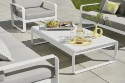 Fermob Bellevie low table, cotton white
