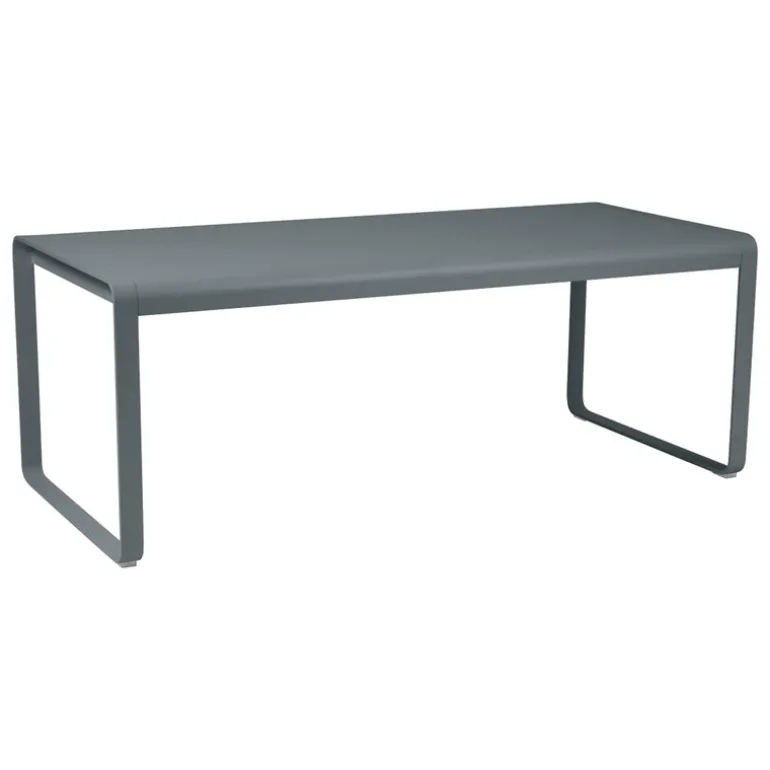 Fermob Bellevie table, 196 x 90 cm, storm grey