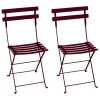 Fermob Bistro Metal chair, 2 pcs, black cherry