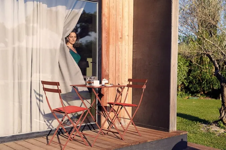 Fermob Bistro Metal chair, red ochra