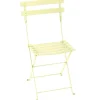 Fermob Bistro Metal chair, frosted lemon