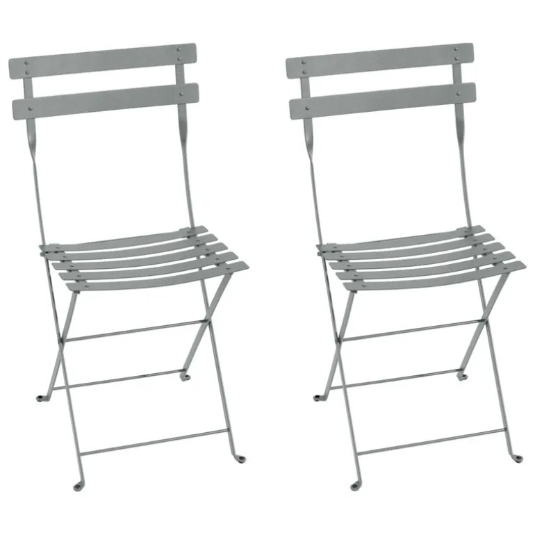 Fermob Bistro Metal chair, 2 pcs, lapilli grey