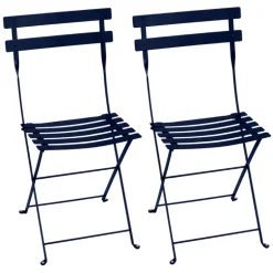 Fermob Bistro Metal chair, 2 pcs, deep blue
