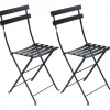 Fermob Bistro Metal chair, 2 pcs, liquorice