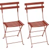 Fermob Bistro Metal chair, 2 pcs, red ochra