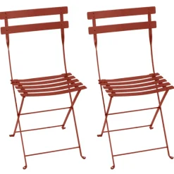 Fermob Bistro Metal chair, 2 pcs, red ochra