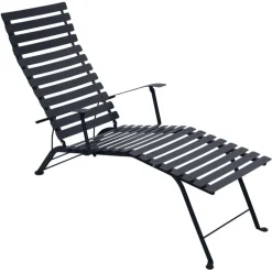 Fermob Bistro Metal chaise longue, anthracite
