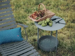 Fermob Bistro Metal chaise longue, anthracite