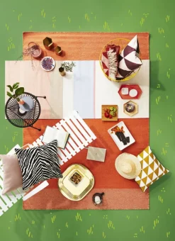 Fermob Bistro Metal chaise longue, cotton white