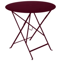 Fermob Bistro table, 77 cm, black cherry