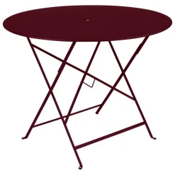 Fermob Bistro table, 96 cm, black cherry