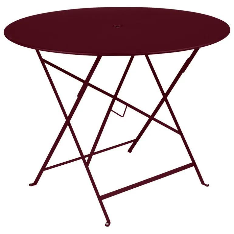 Fermob Bistro table, 96 cm, black cherry