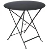Fermob Bistro table, 77 cm, liquorice