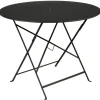 Fermob Bistro table, 96 cm, liquorice