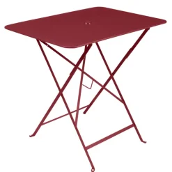 Fermob Bistro table, 77 x 57 cm, chili